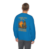 Flames Test Metal Courage Defines the Firefighter Crewneck Sweatshirt